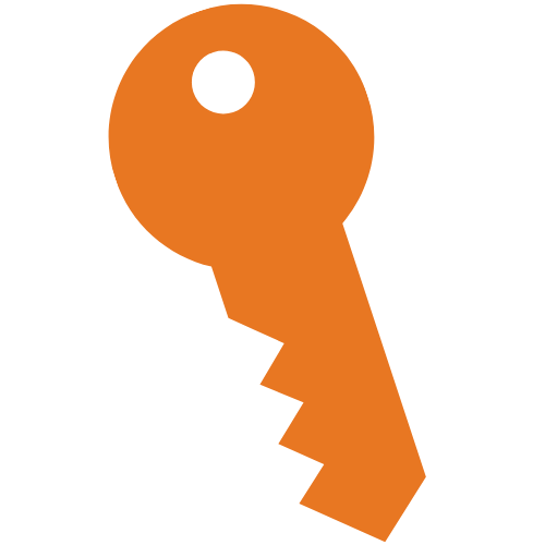 Orange key